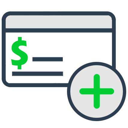 Icône Bulletins de paie et plus